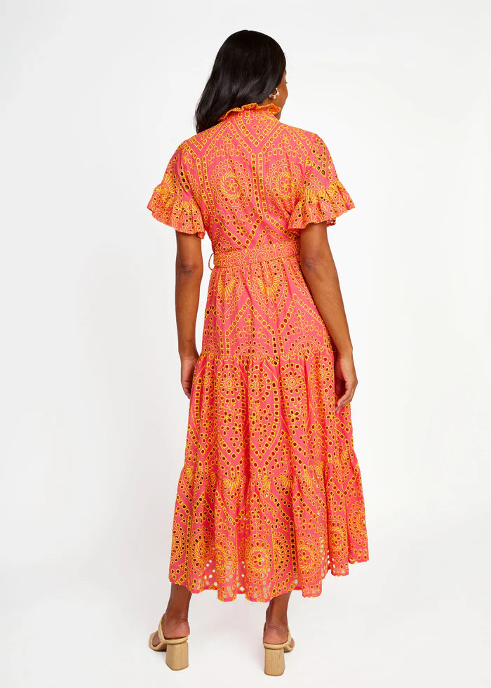 Maxi Eyelet Dress