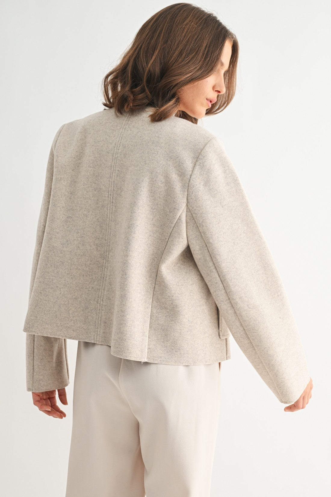 Wool Crop Jacket