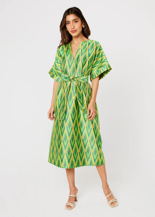 Evelyn Ikat Dress
