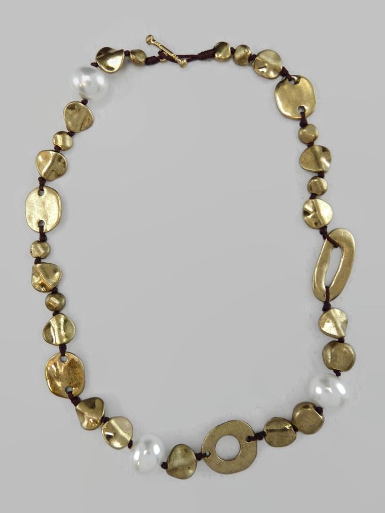 Short Bean Neck w/ Pearl