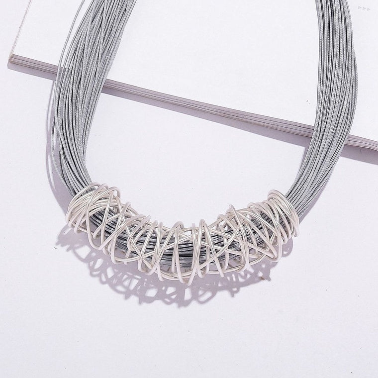 Wire Bird Cage Neck