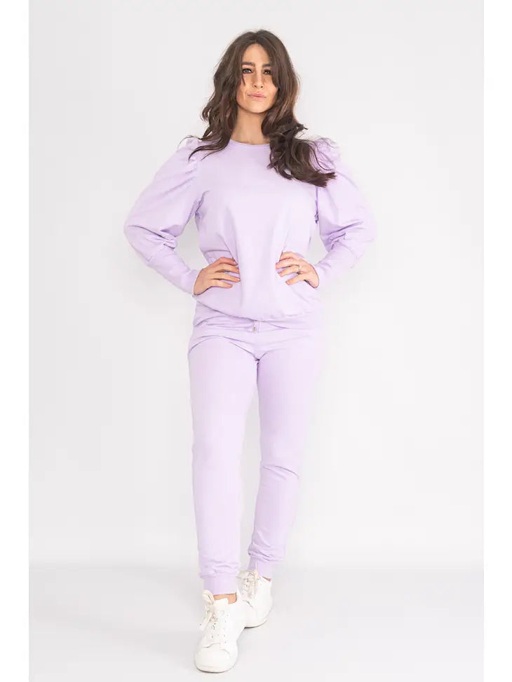 Puff Shoulder Lounge Set