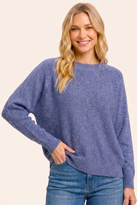 High Low Oversized Swtr