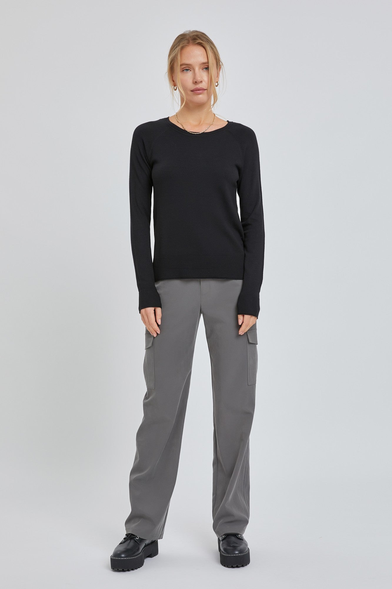 Light Raglan Sweater