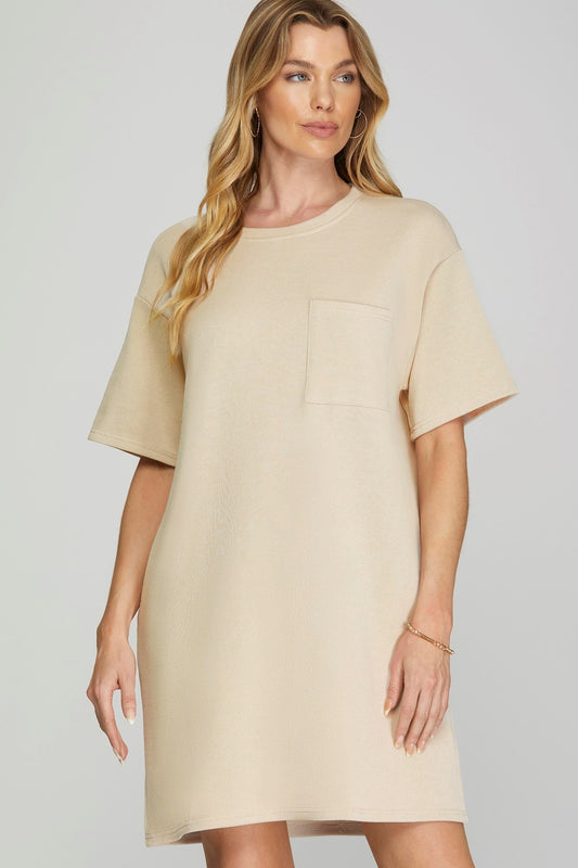 S/S Pocket Mini Dress