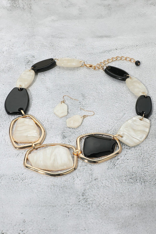 Celluloid Statement Necklace