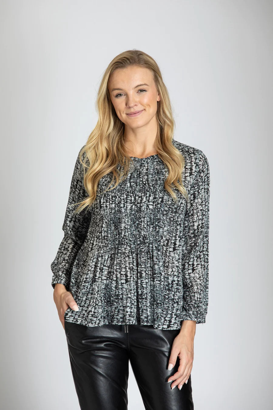 Smock Neck Top
