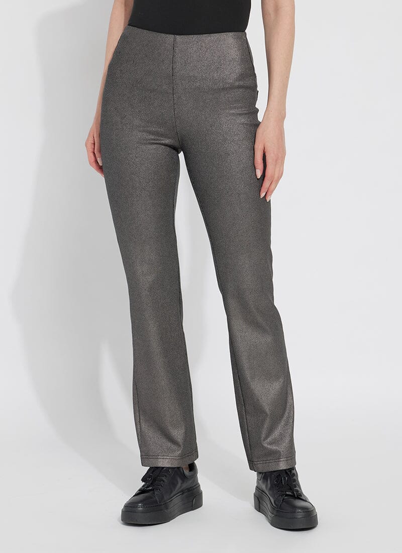 Textured Leather Legging