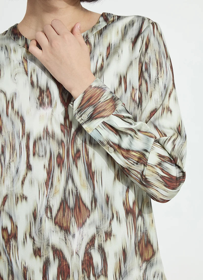 Tani Crew Neck Blouse