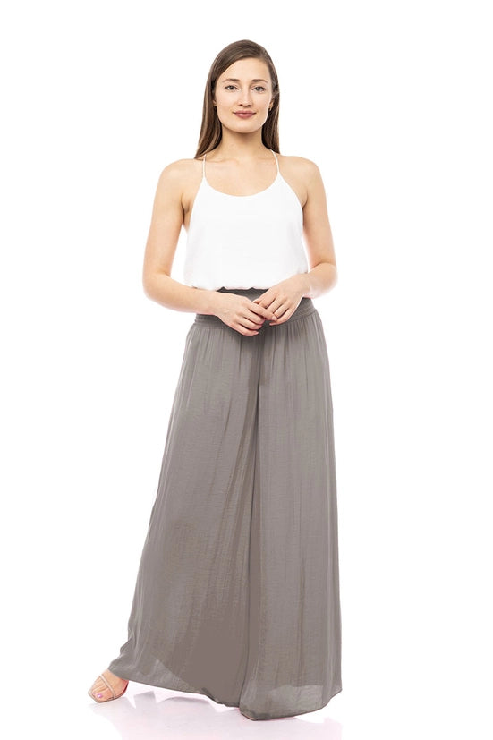 Wide Leg Smock Waist