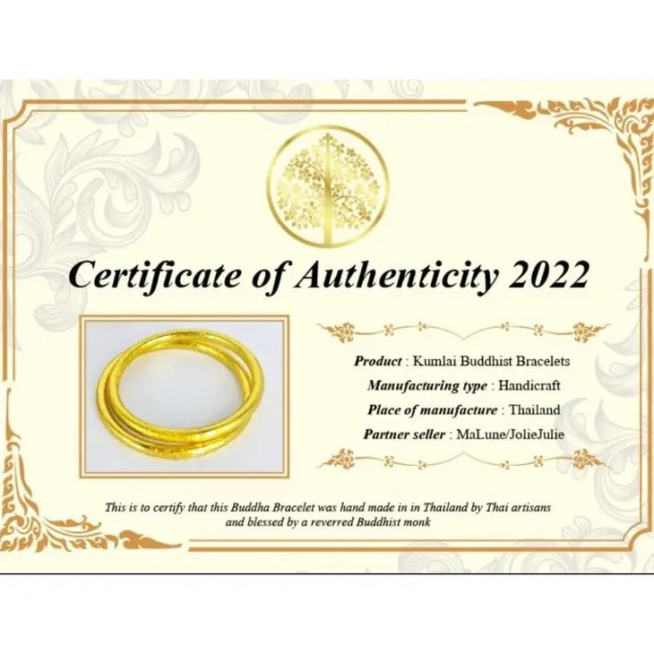 Set of 3 Buddhist Bangle