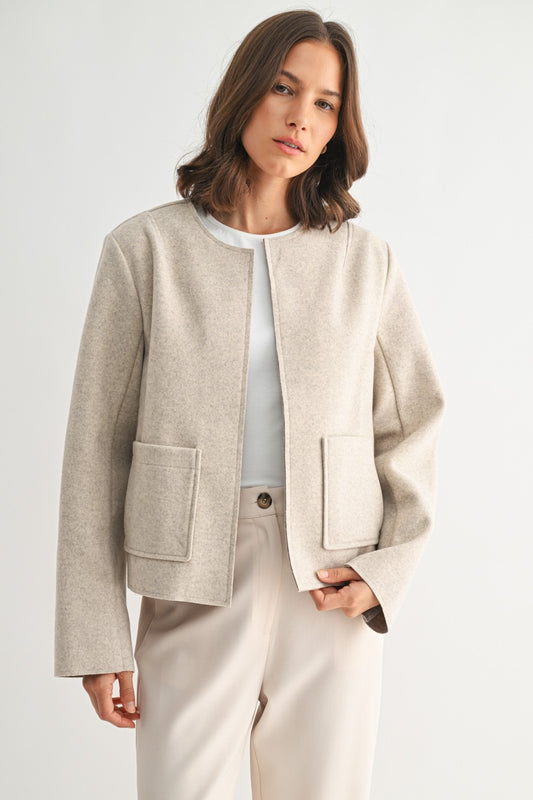 Wool Crop Jacket