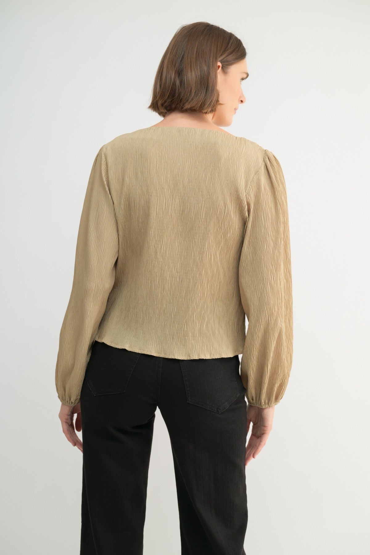 Texture Woven BoatNeck