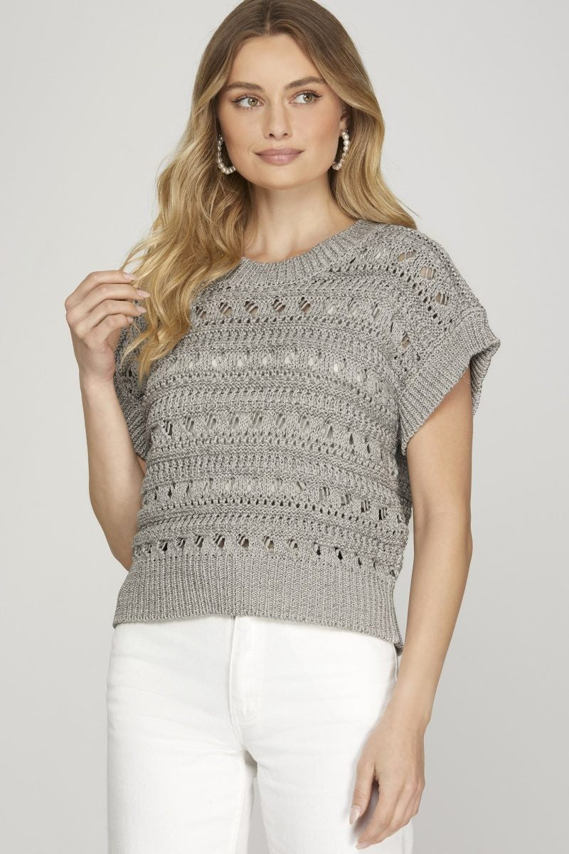 Drop Shoulder Sweater