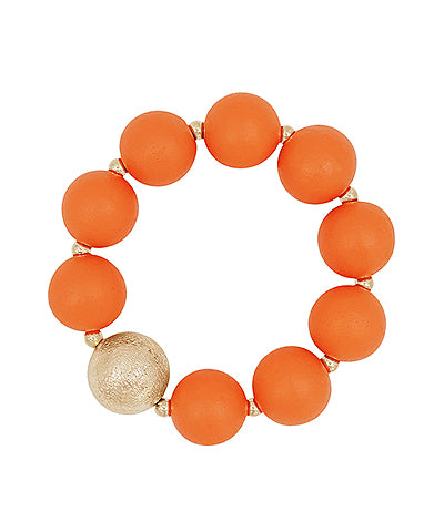 Satin Ball Bead Bracelet