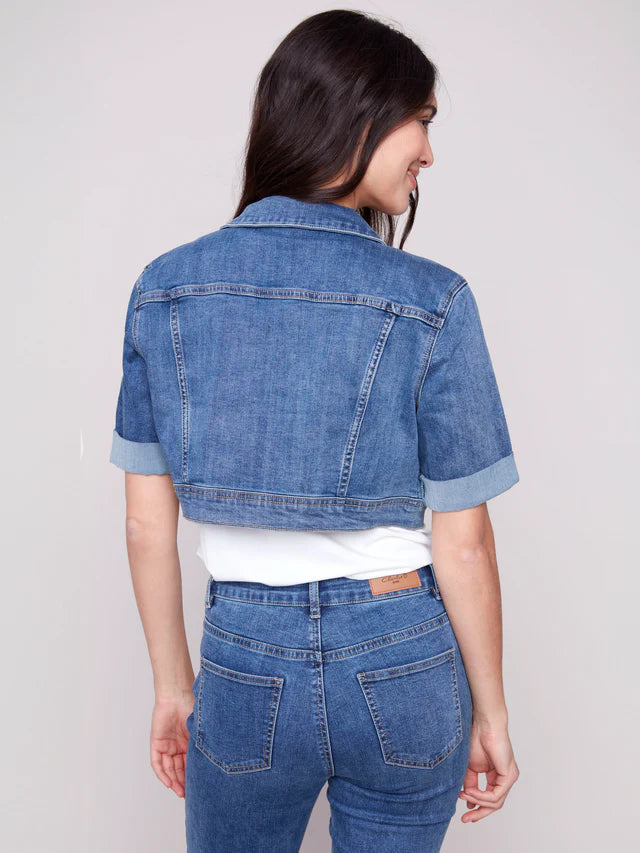 Crop Denim Jacket