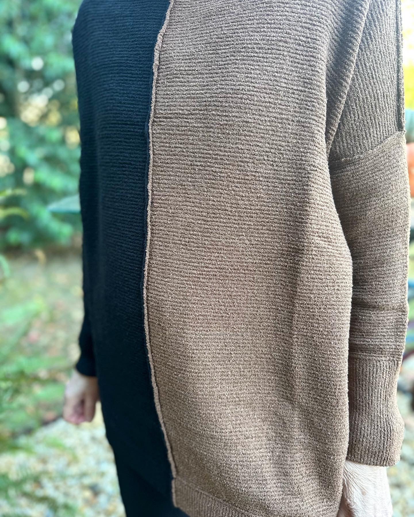 Color Block Swtr Tunic