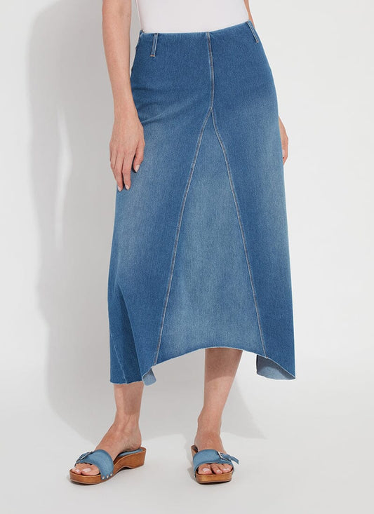 Camille denim skirt