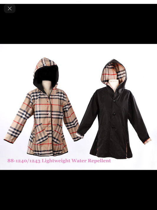 Preppy plaid print brain jacket