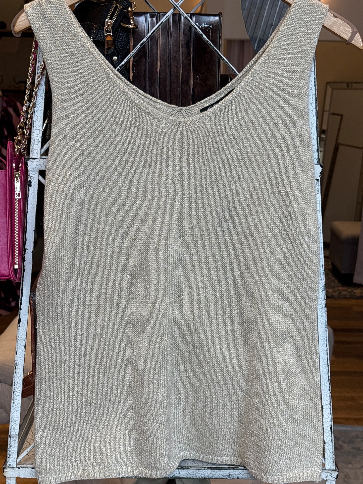 V-Neck Knit Cami