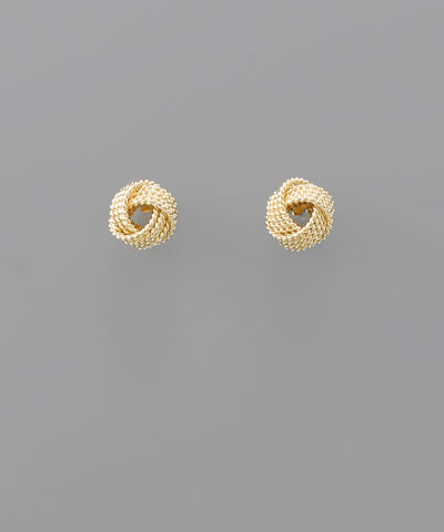 Woven Knot Stud