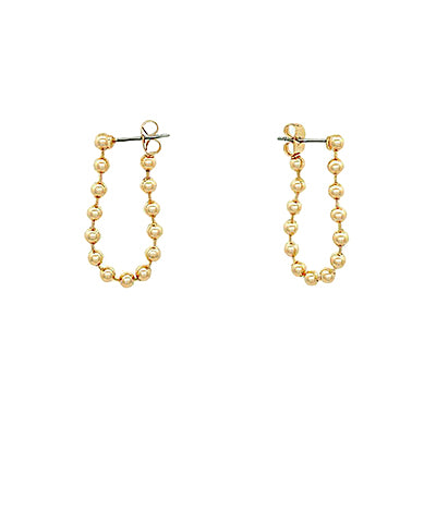 Ball Chain Drop Earring