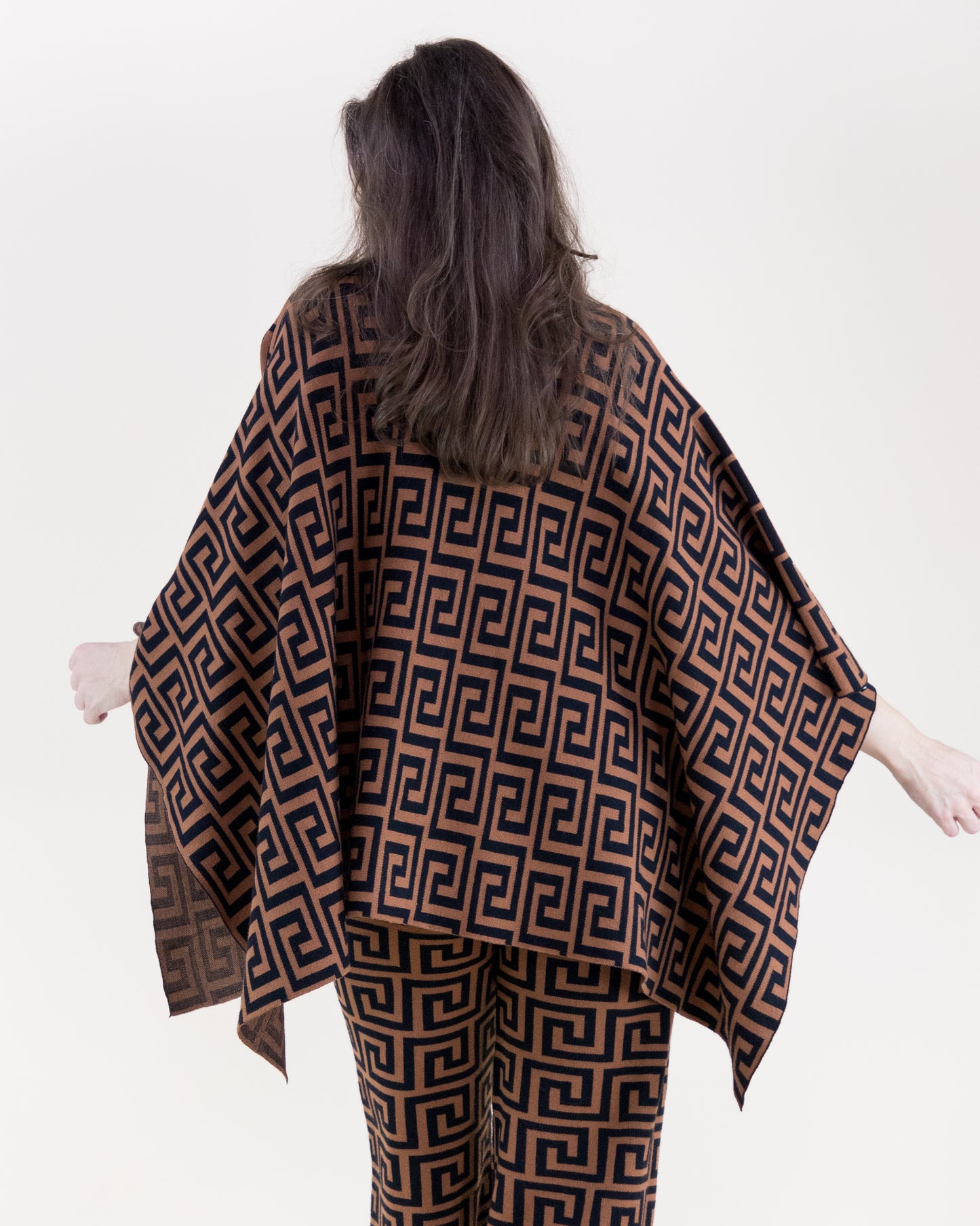 Turtle Neck Poncho