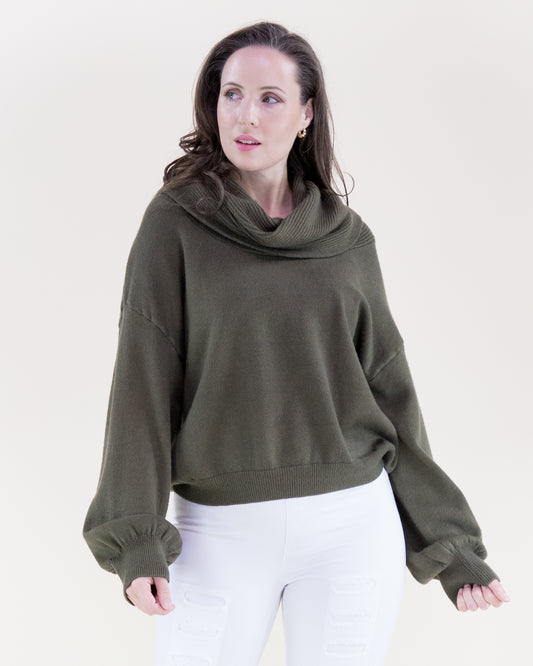 Cowl Neck Sweater