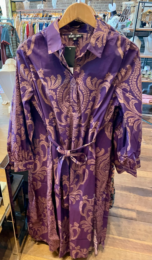 Purple Gold maxi
