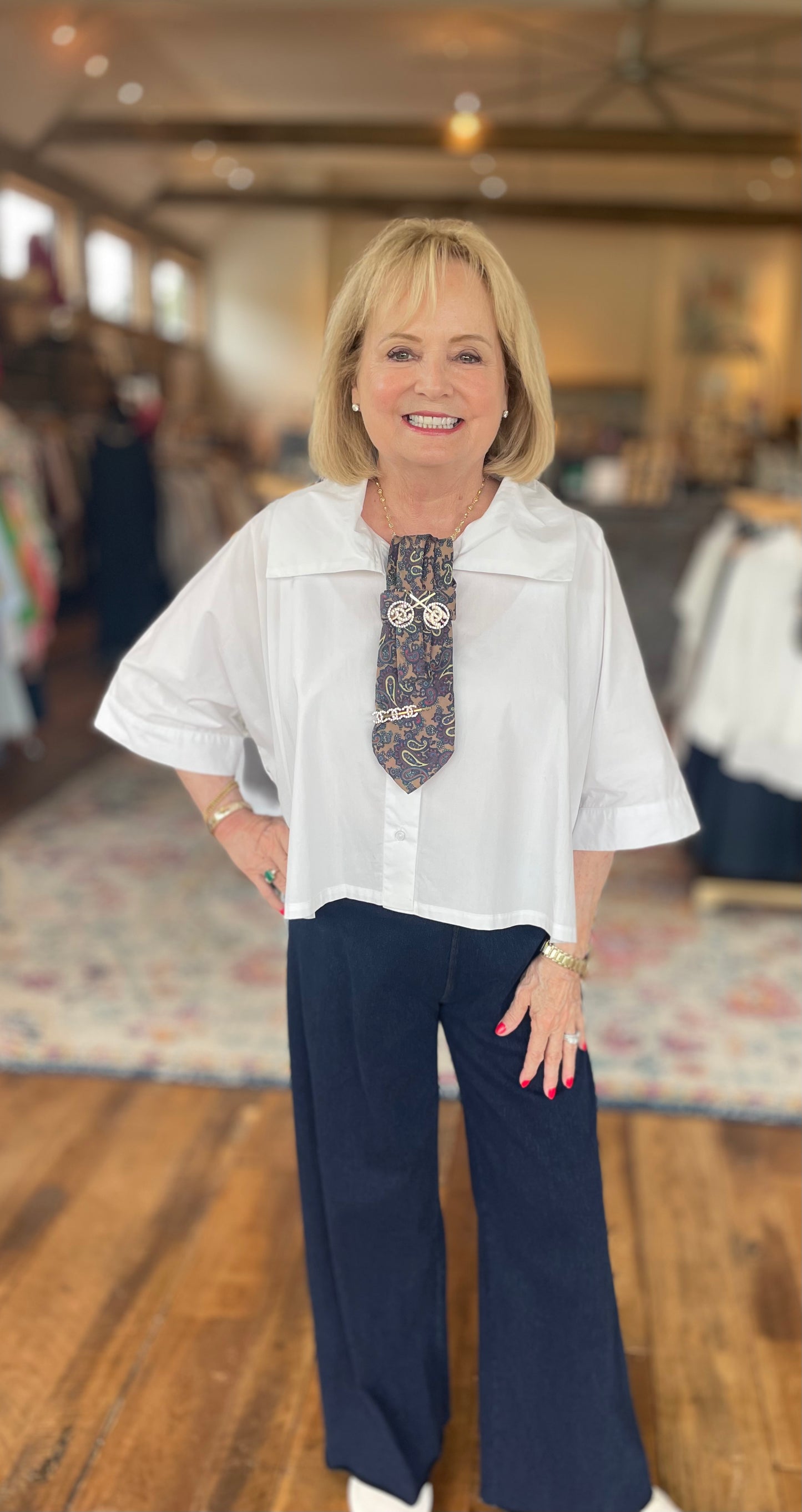 Collared Button Up