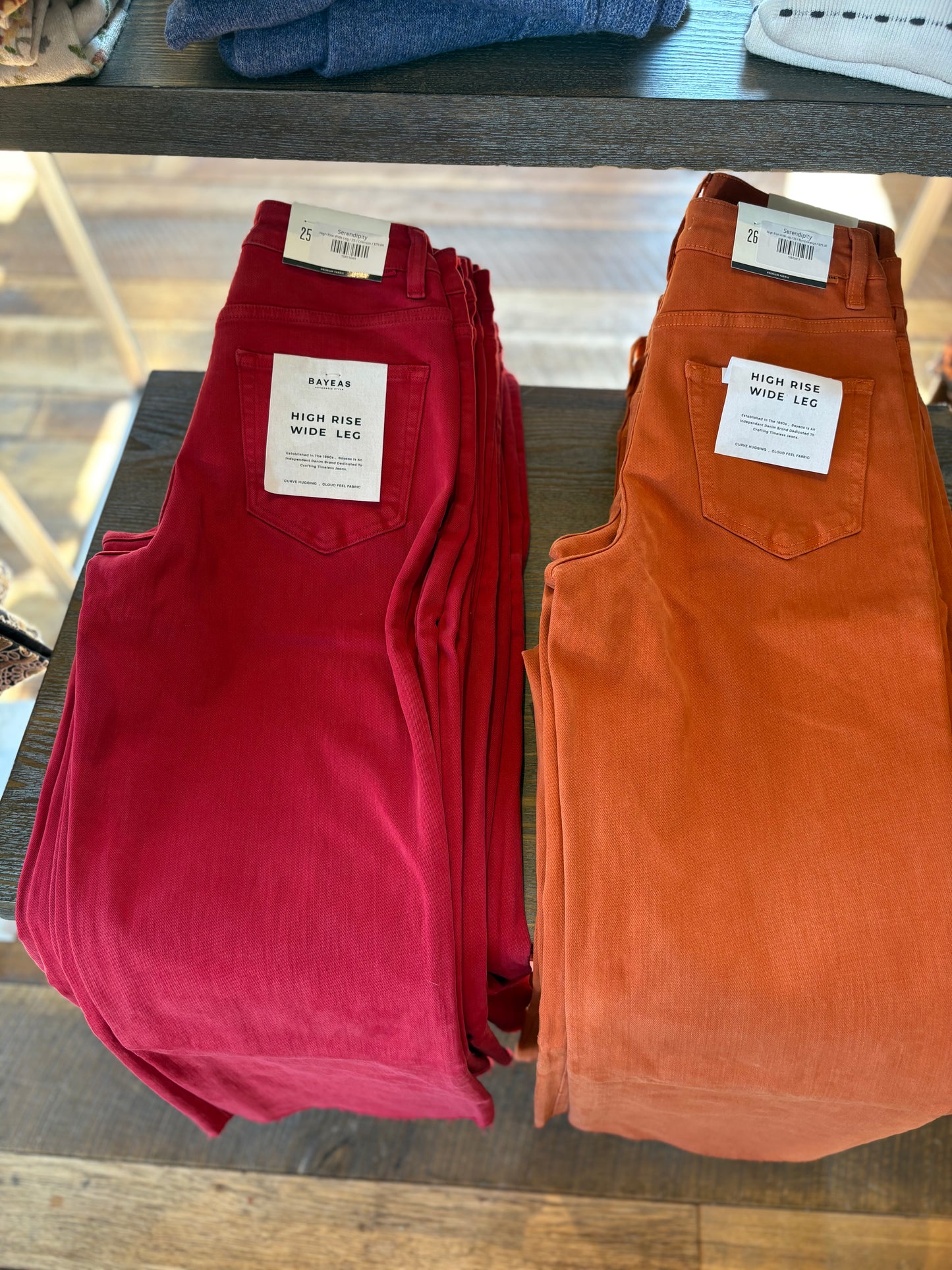 High Rise Wide Leg