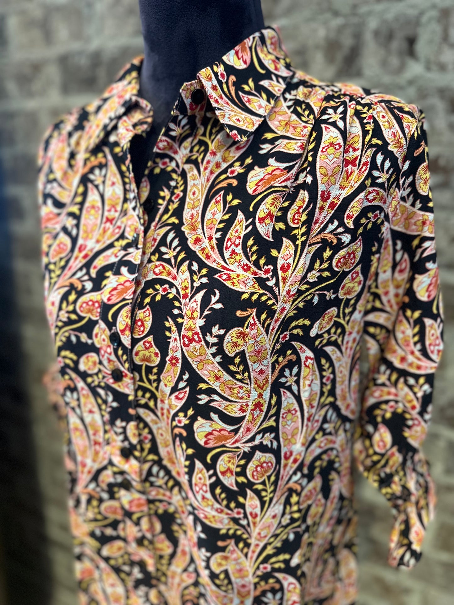 Night Paisley blouse