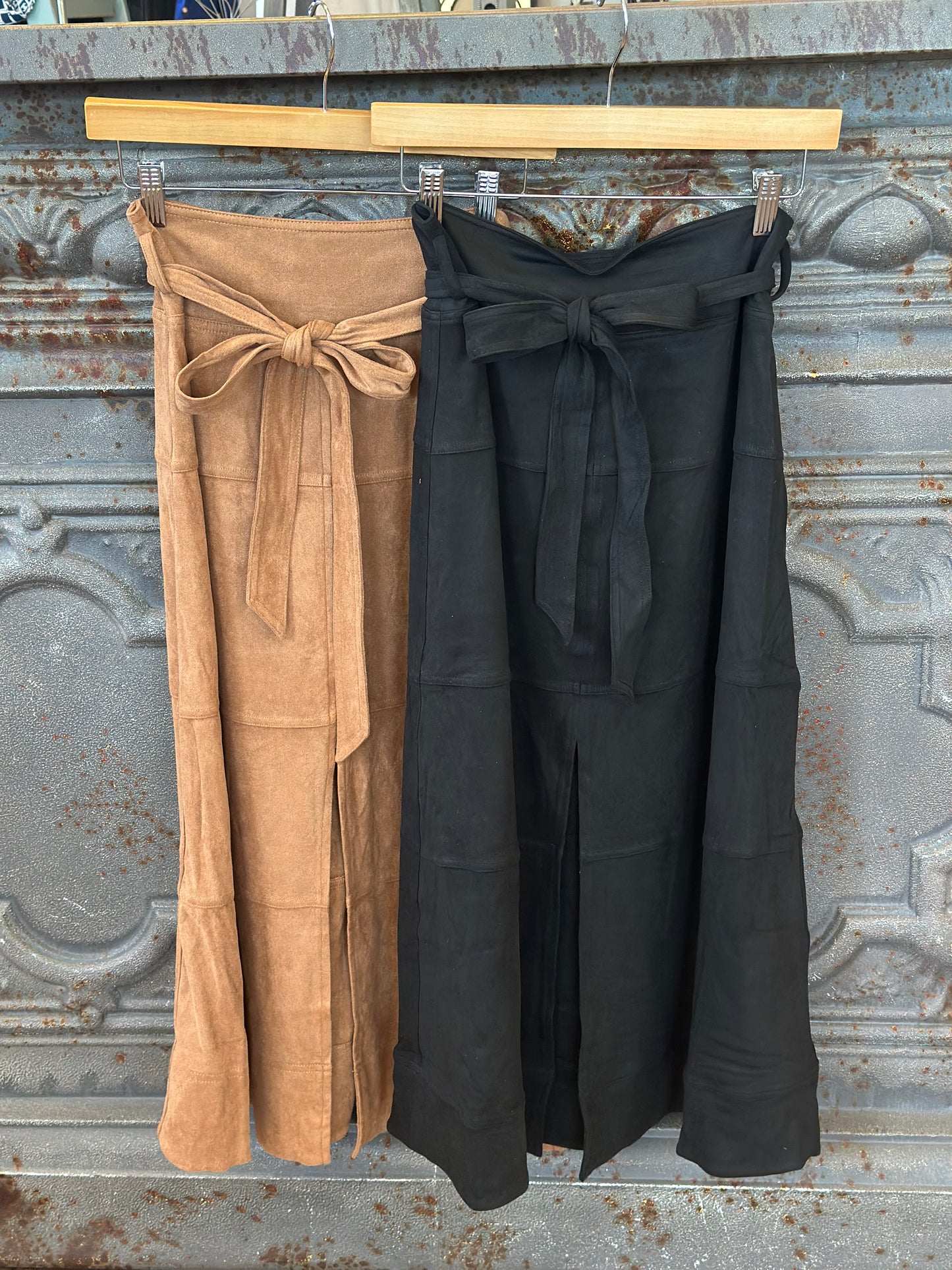 Vegan Suede skirt