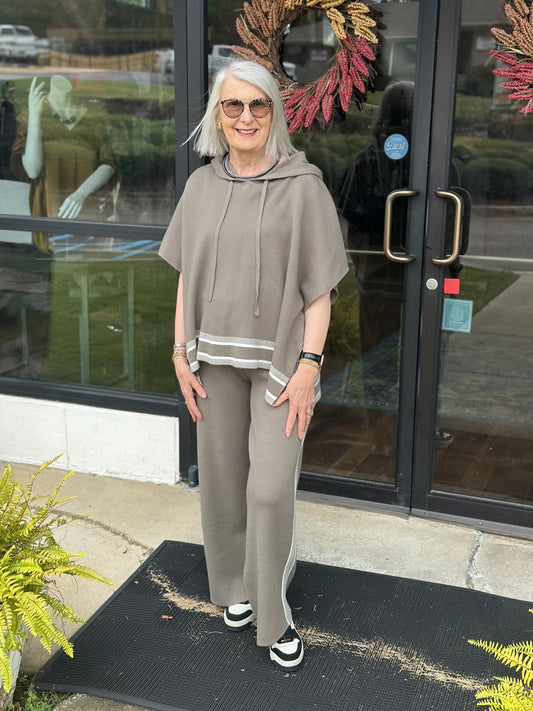 Loose Fit Hood Sweater