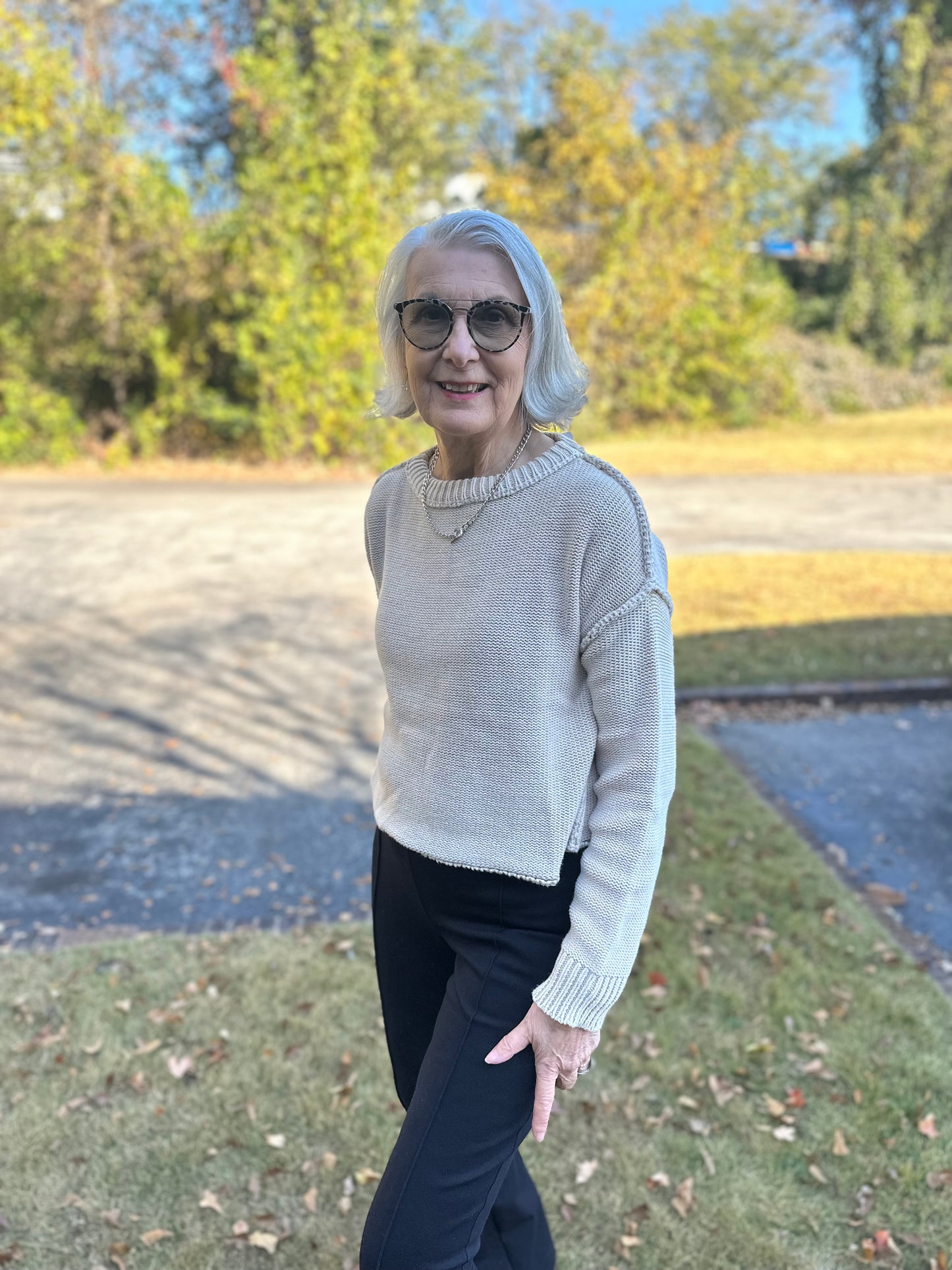 Dye Wash Sweater