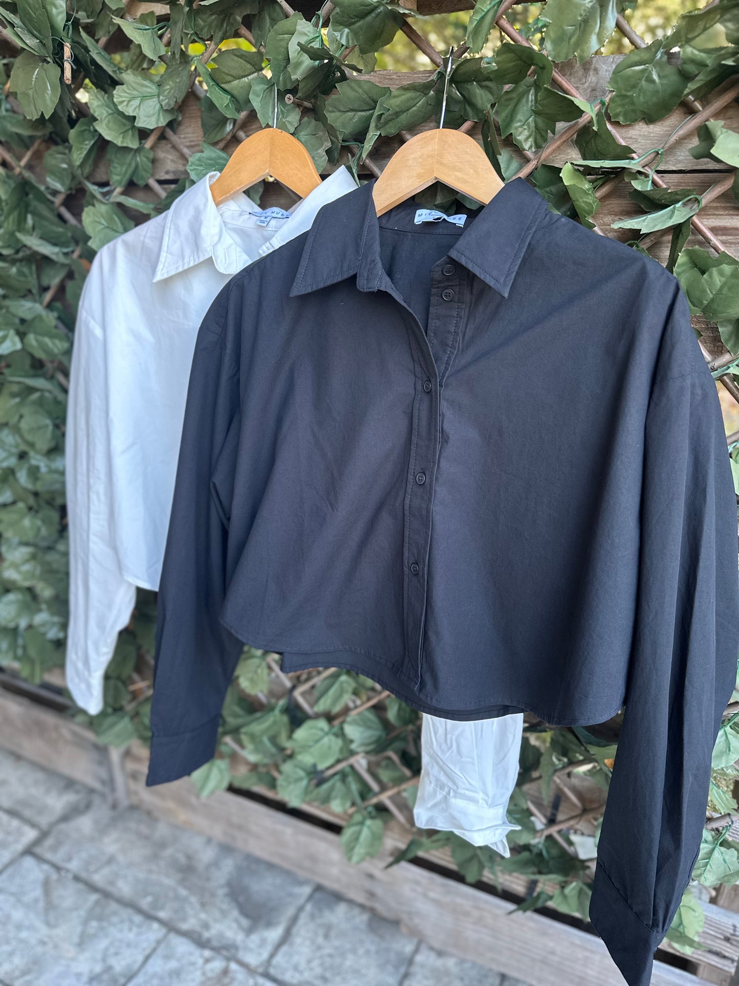 Cropped Buttondown