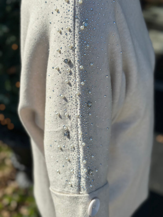 Holiday Stud Sweater