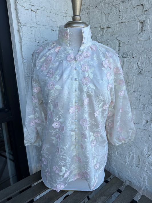 Embroidered blouse