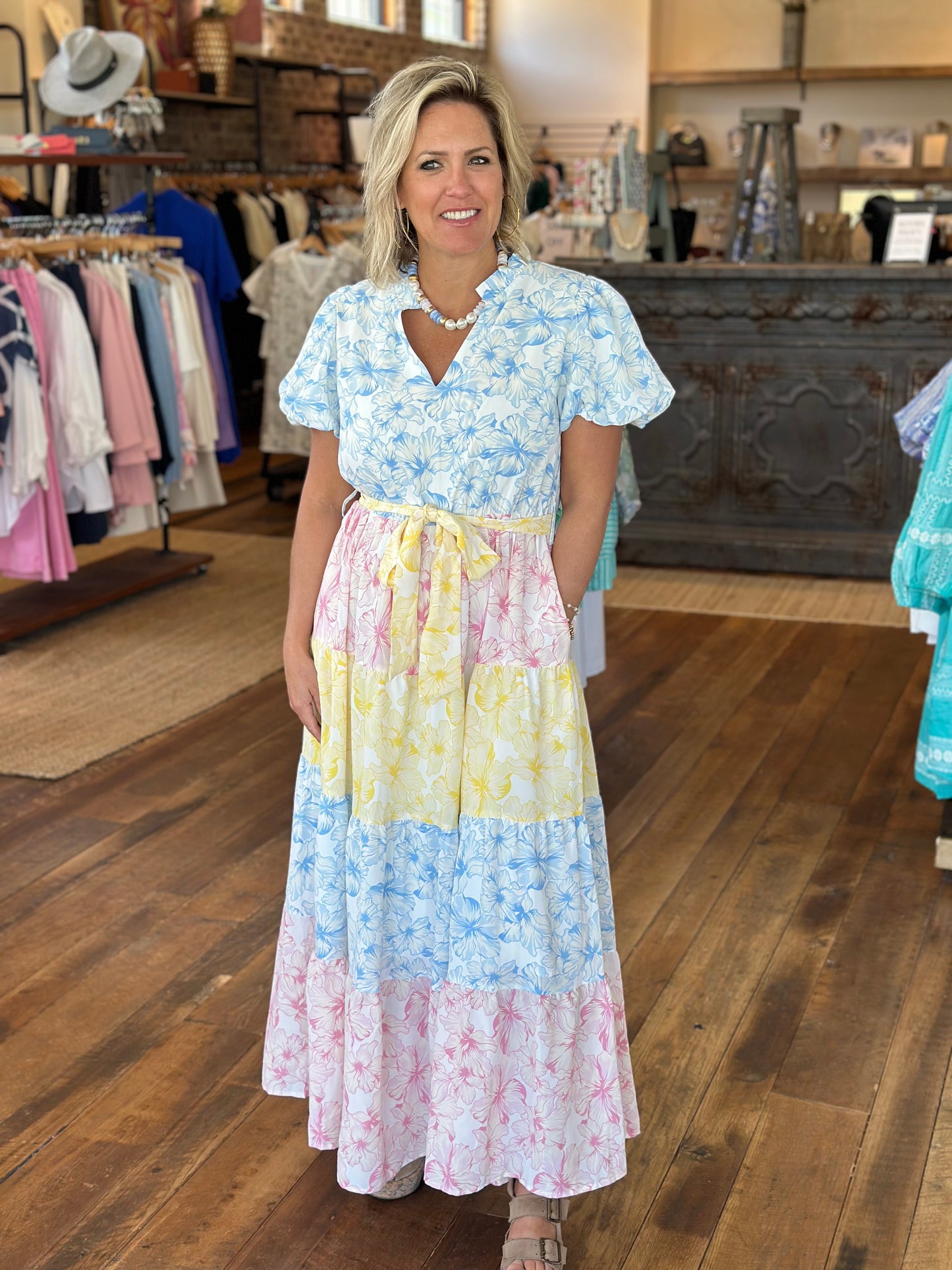 Flower Colorful Maxi