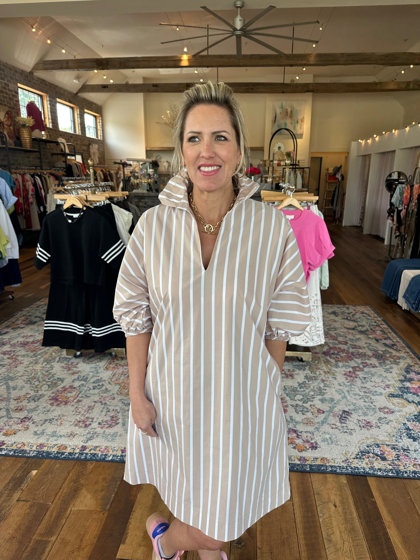 Sloane Stripe Dress