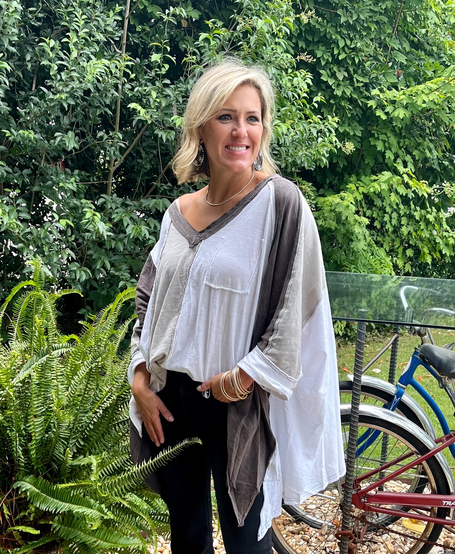 Washed Multi Top