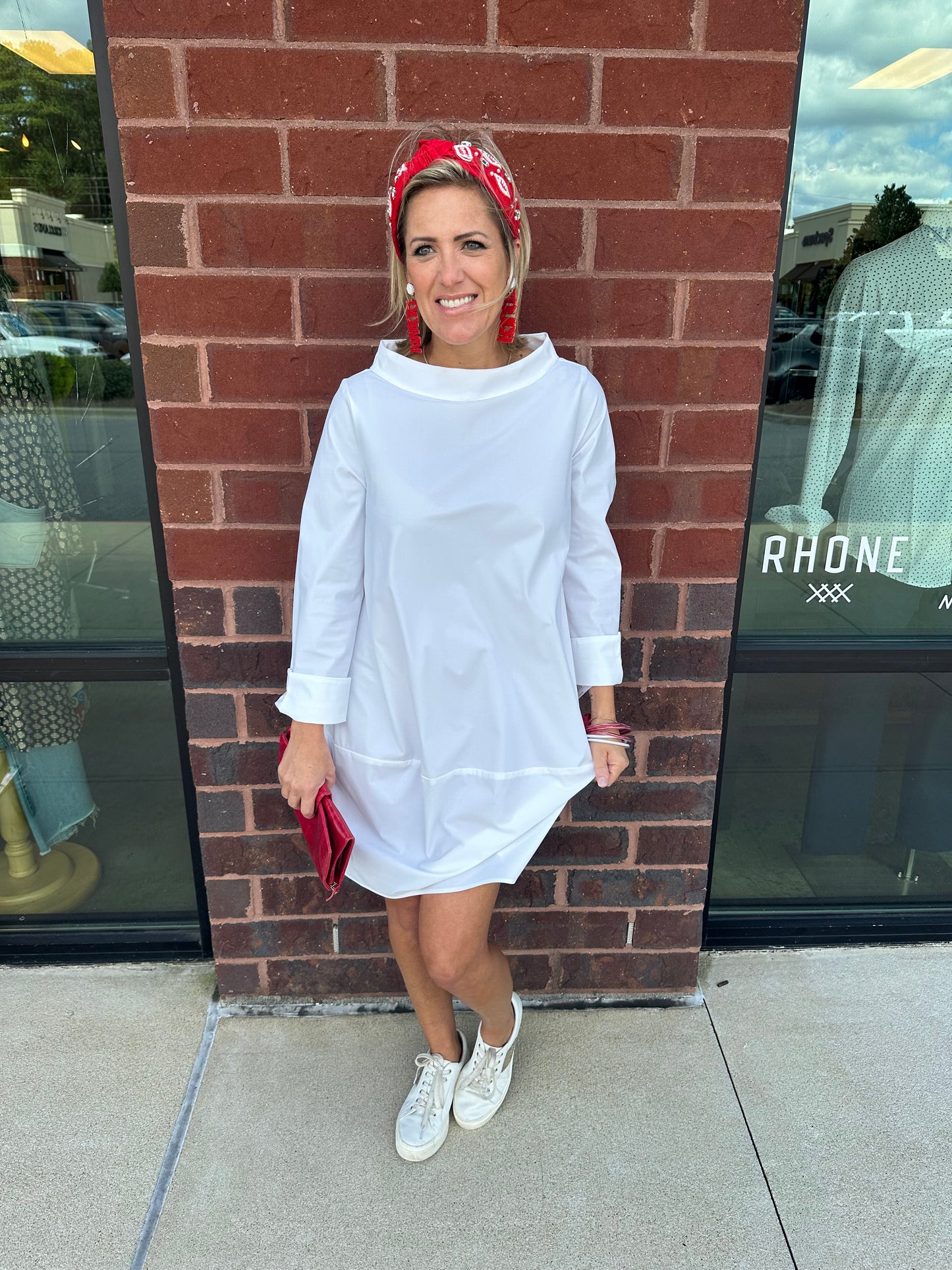 3/4 Slv Bubble Tunic