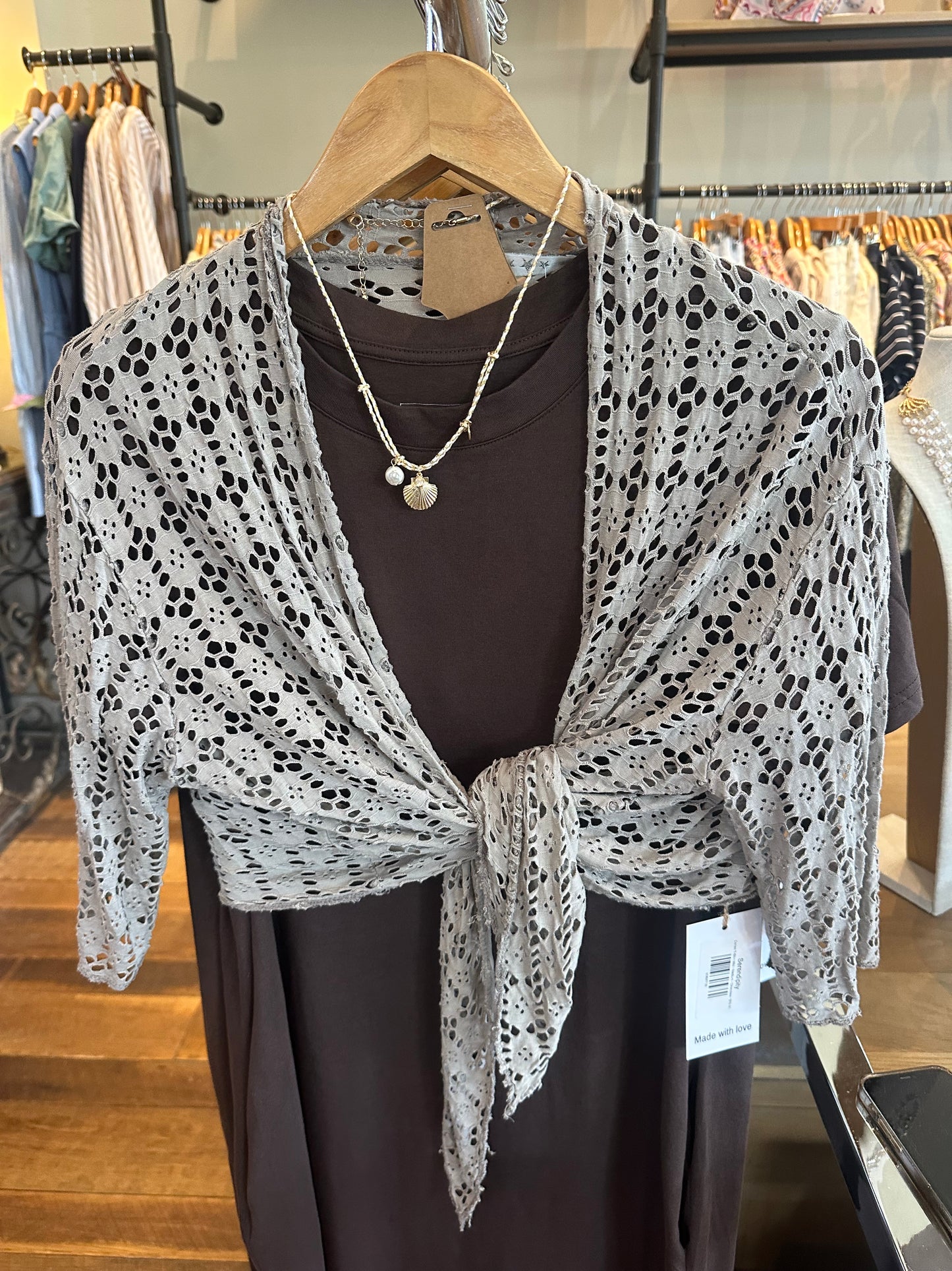 Open Weave Bolero