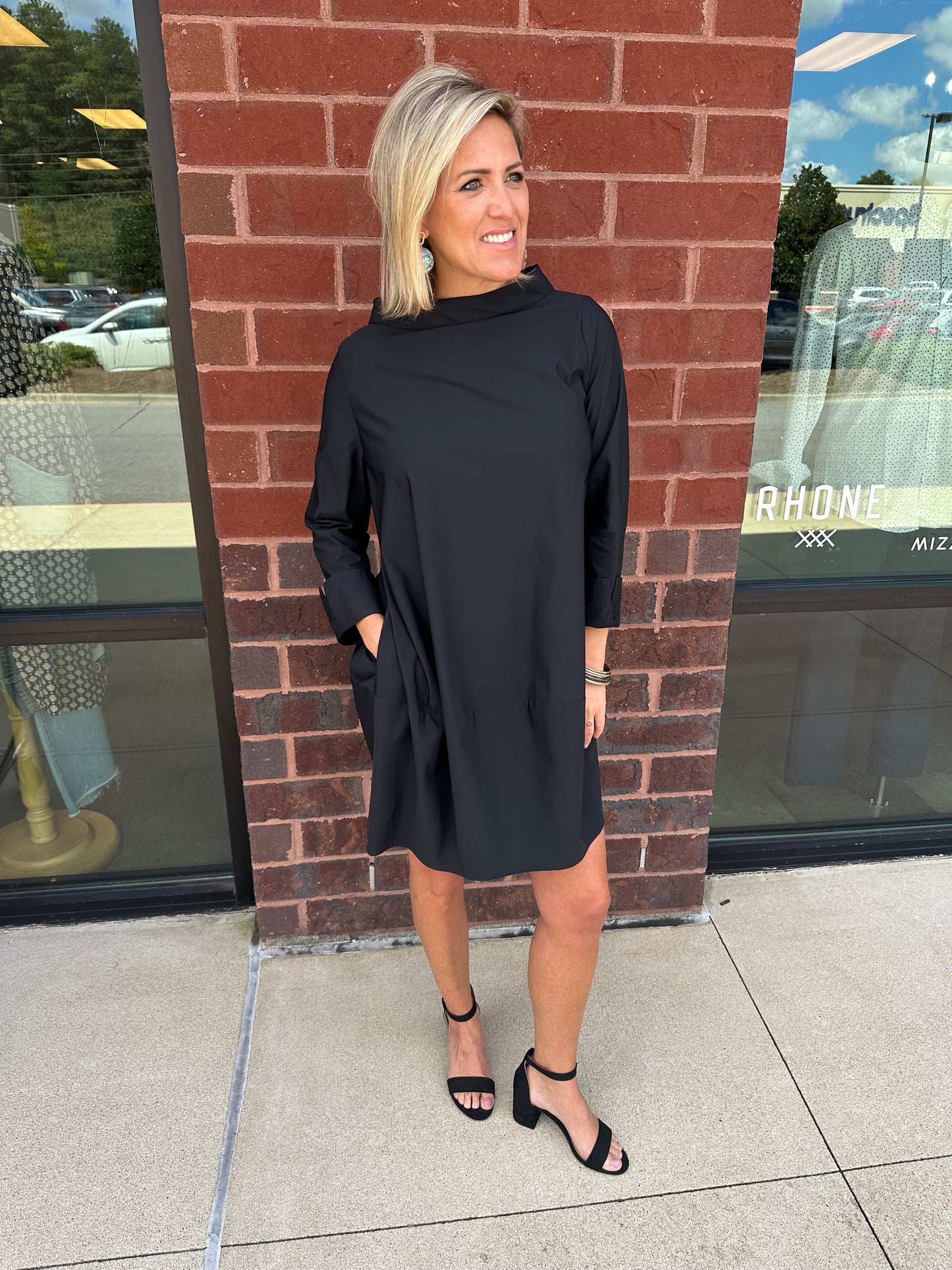 3/4 Slv Bubble Tunic
