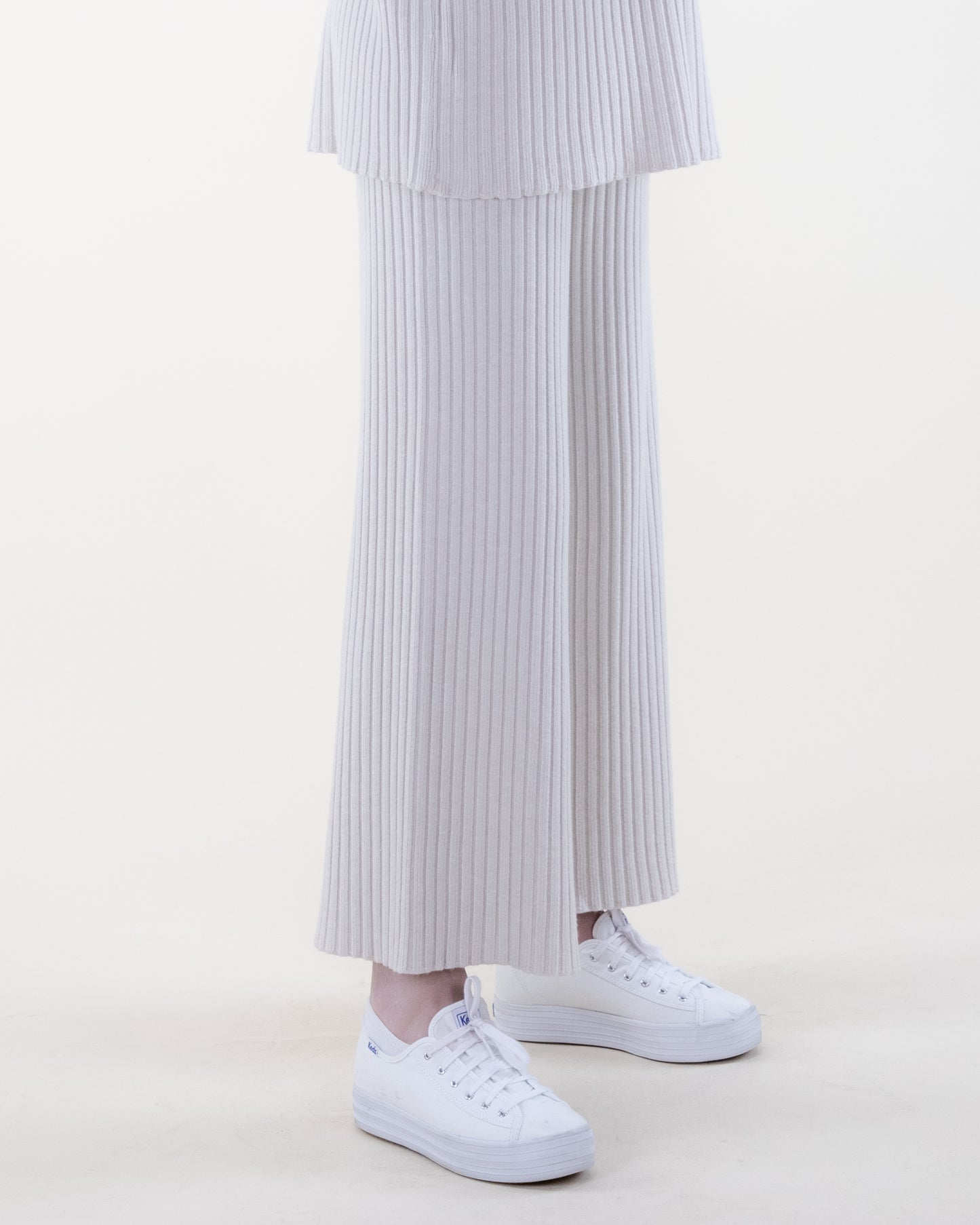 Fine Knit Rib Sweater
