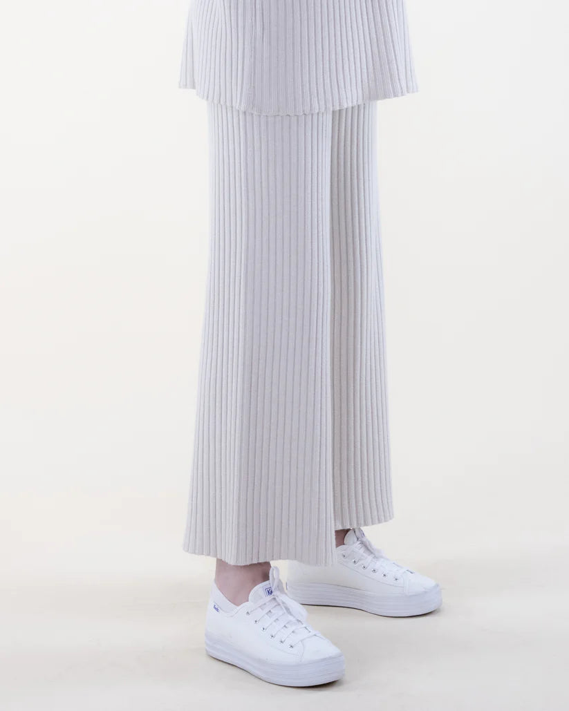 Fine Knit Rib Pull On Pants