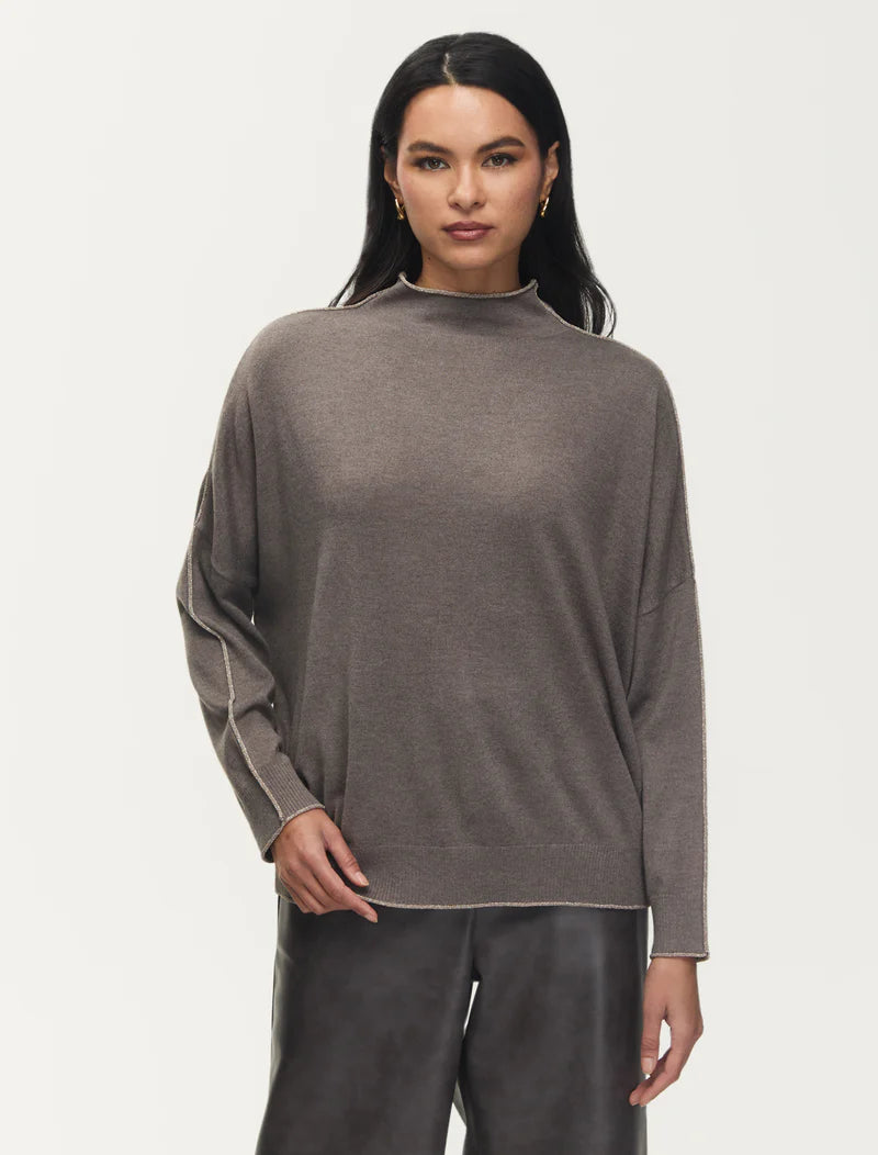 Fawn Mock Sweater