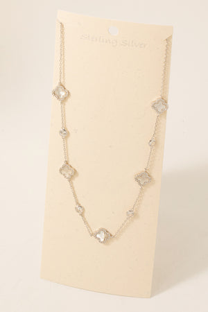 SS Clover Necklace