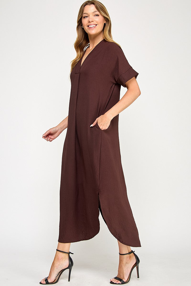 Fall Maxi Tee Dress
