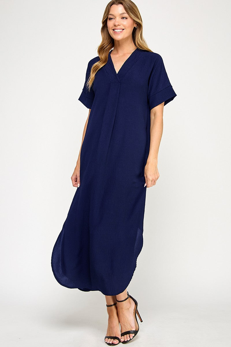 Fall Maxi Tee Dress